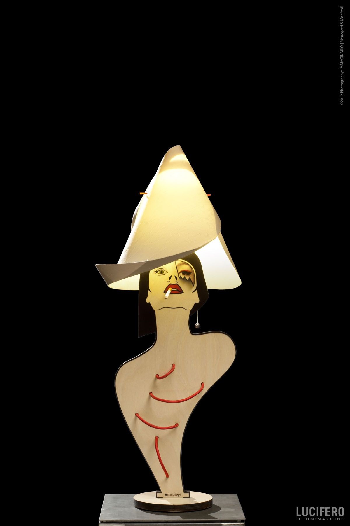 ANIKA - Lampada da Tavolo - Collezione UpSet DeSign