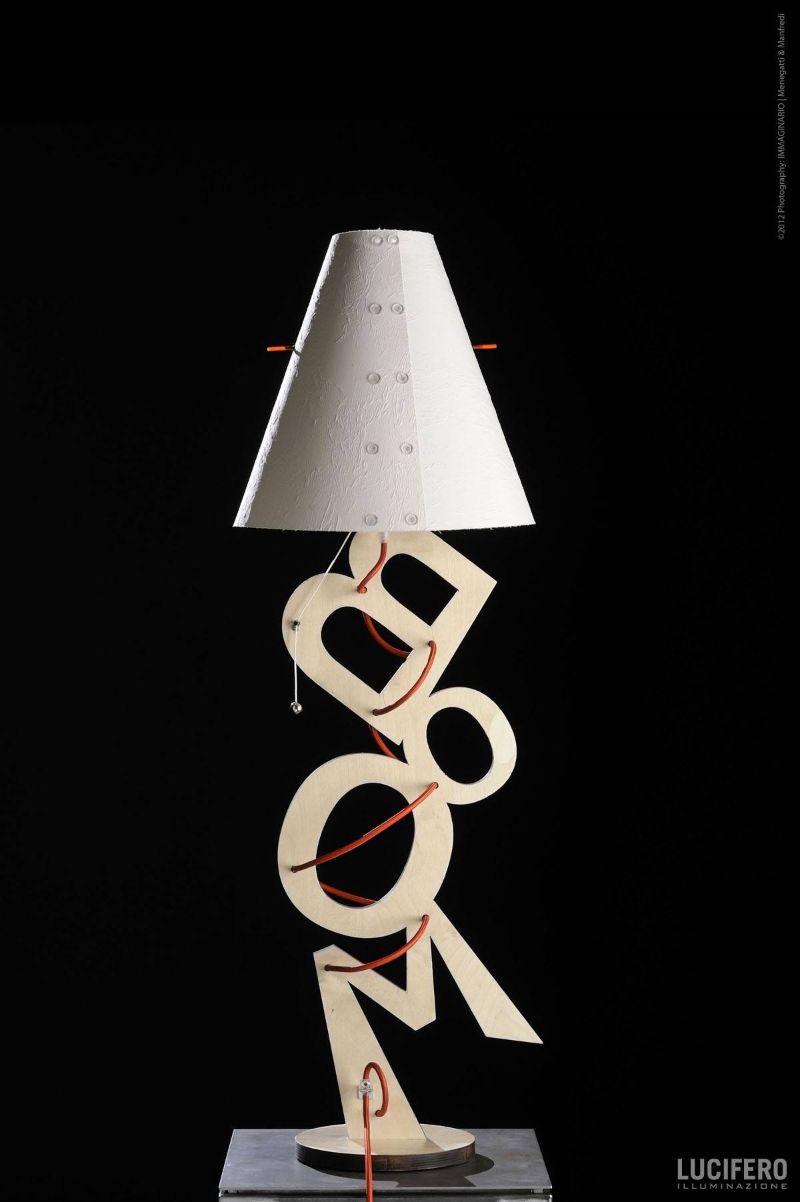 BOOM - Lampada da Tavolo - Collezione UpSet DeSign - Lucifero Illuminazione