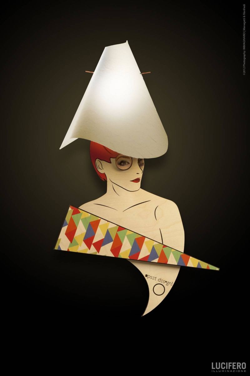 NICOLE - Lampada da Parete - Collezione UpSet DeSign