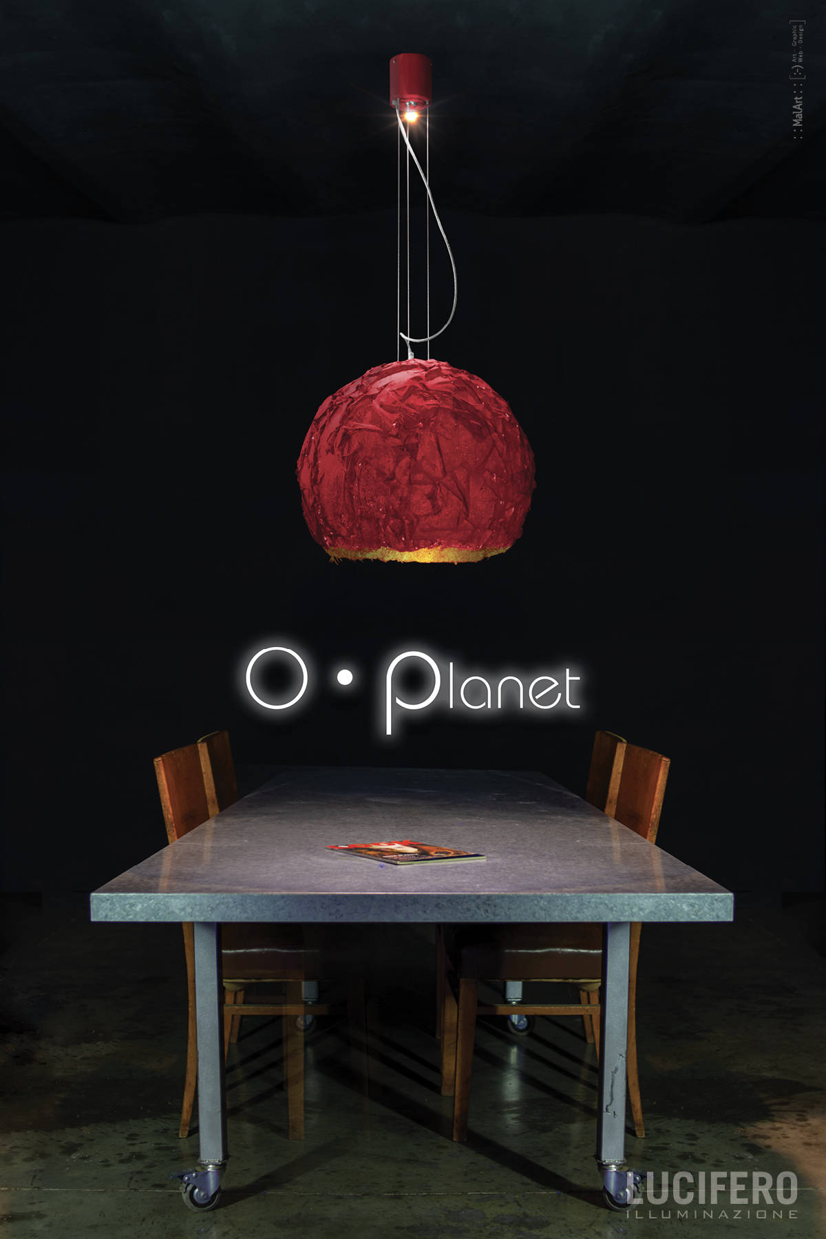 O•New Light | Lampada da Terra | Collezione Tonda